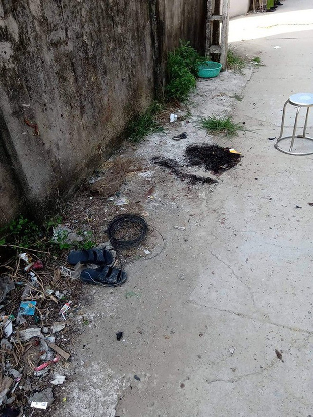 Hiện trường vụ nổ. (Ảnh: Duy Trần)