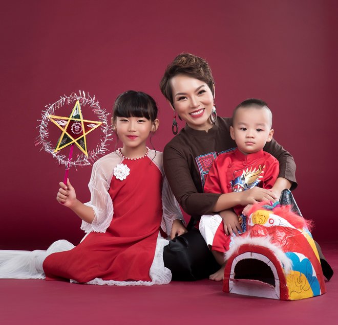 Thái Thuỳ Linh tâm sự, nếu như gặp được người đàn ông nào làm cho các con mình hạnh phúc hơn, cô mới nghĩ đến chuyện “đi bước nữa”.