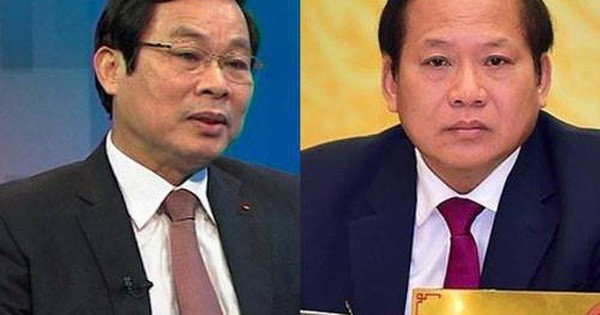 Ông Nguyễn Bắc Son và Trương Minh Tuấn