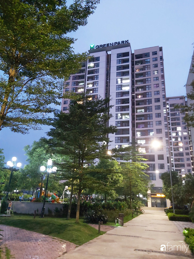 Chung cư Green Park, khu đô thị Việt Hưng, Long Biên, Hà Nội.