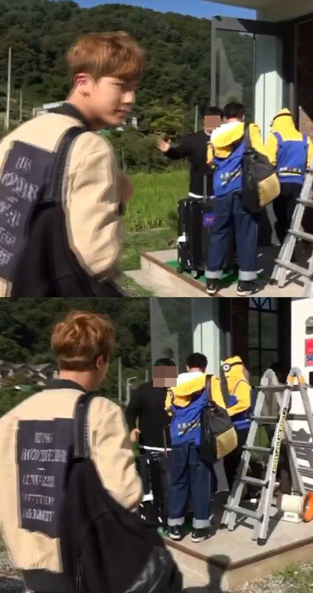 Hình ảnh ghi lại khoảnh khắc quản lý giơ tay doạ đánh Jungkook...