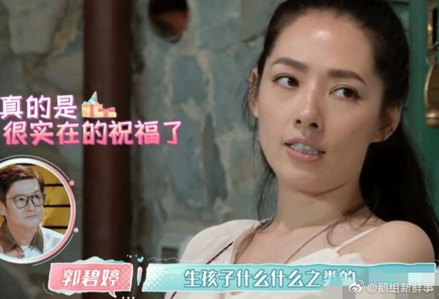 Quách Bích Đình dường như khá nóng lòng với việc sớm có con