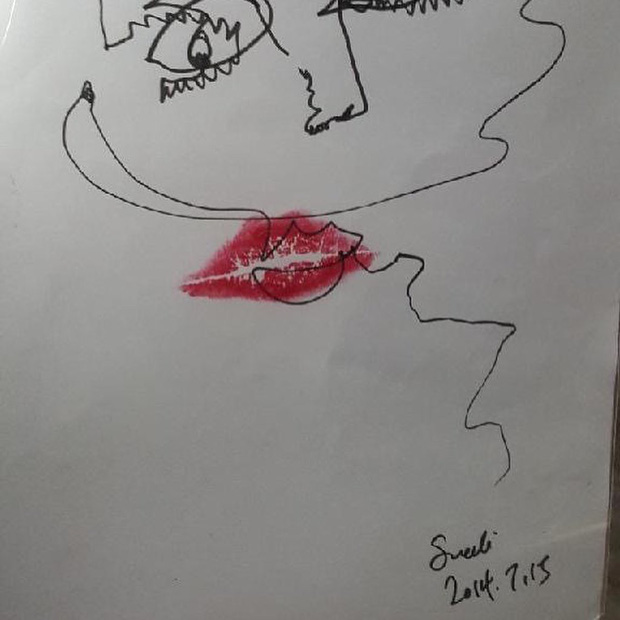 Bức tranh này cũng là nguồn cảm hứng để IU viết bài hát 