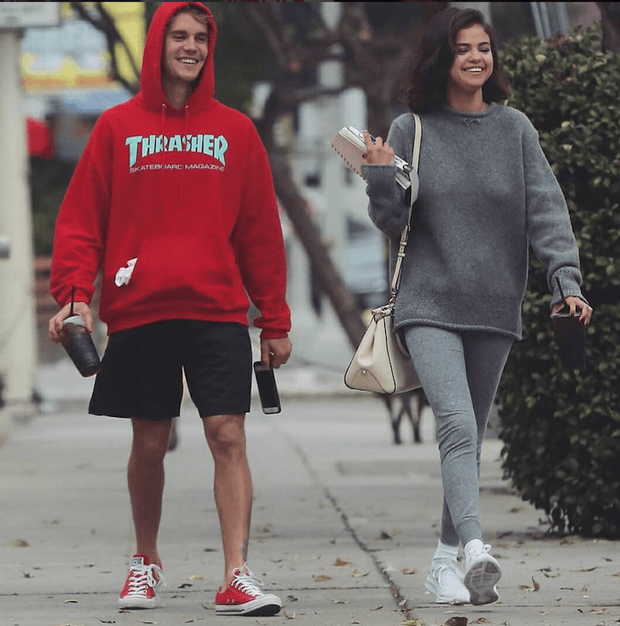 Cặp đôi từng có khoảng thời gian vô cùng ngọt ngào, cả thế giới tưởng như Justin và Selena tái hợp và bên nhau mãi mãi