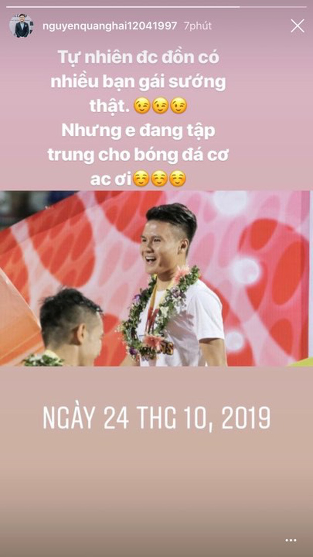 Quang Hải phủ nhận tin đồn hẹn hò bạn gái mới sau chia tay Nhật Lê