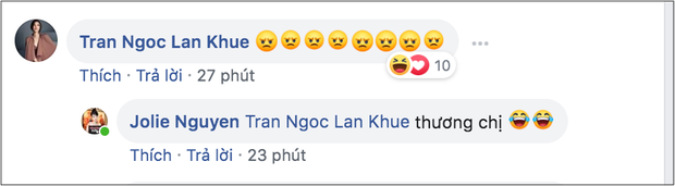 Anh lập tức nhận được một loạt icon giận dữ từ bà xã Lan Khuê.