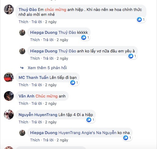 Hiệp Gà phủ nhận tin đồn kết hôn lần thứ 4.