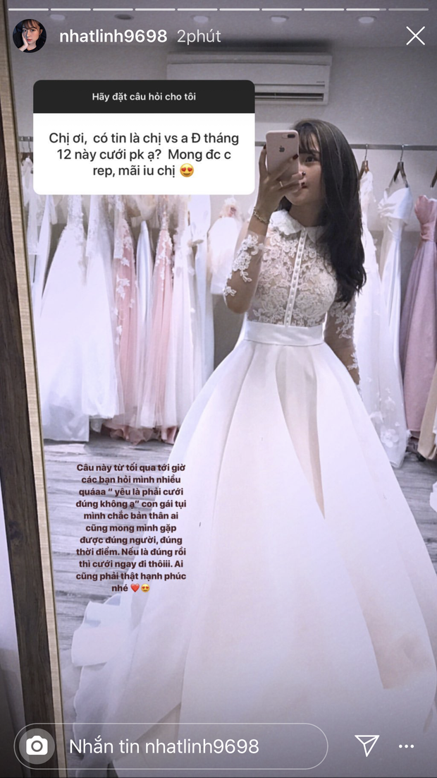 Mọi chuyện đã rồi, fan ngồi fan chờ đi ăn cưới.