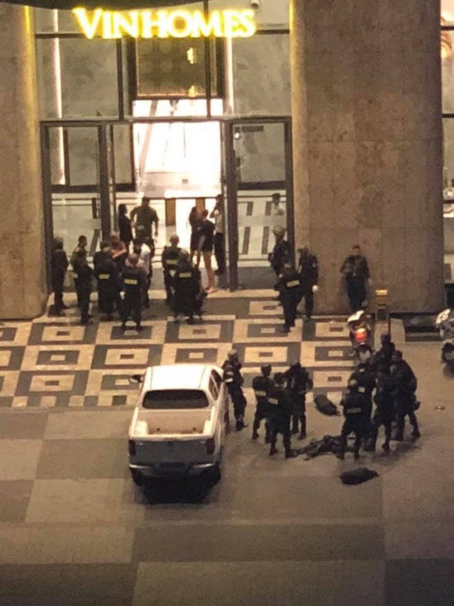 Hiện trường vụ việc.