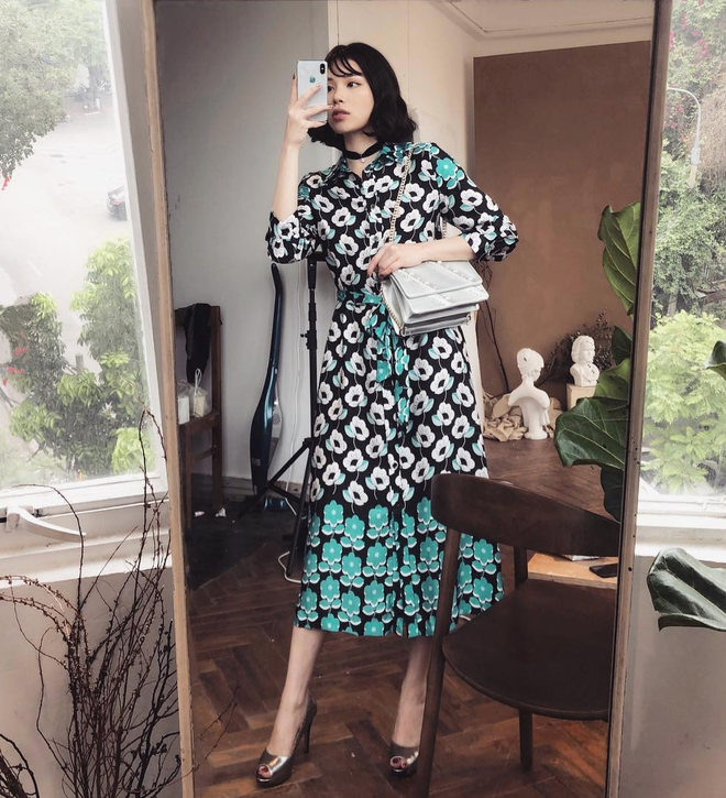 Vóc dáng mình hạc xương mai trước đây của Linh Rin.