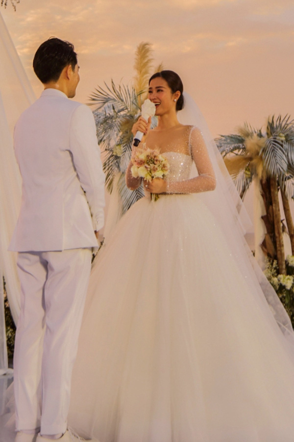 Một vài hình ảnh tuyệt đẹp trong đám cưới của Đông Nhi - Ông Cao Thắng.