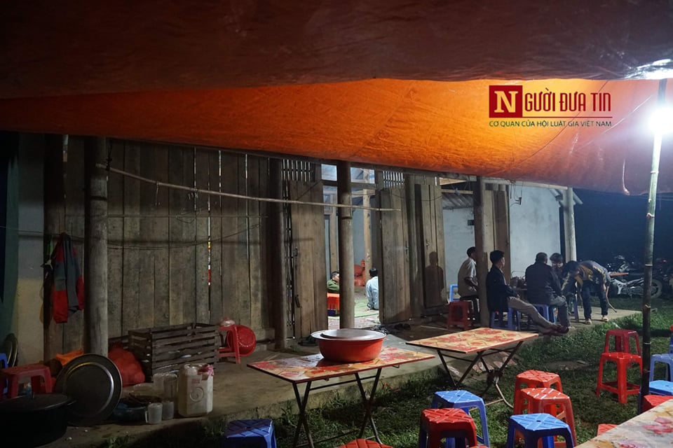 Căn nhà gỗ mới mua của anh Bàn Văn Bao tại thôn Nà Chúc, xã Hồng Quang, huyện Lâm Bình, tỉnh Tuyên Quang.