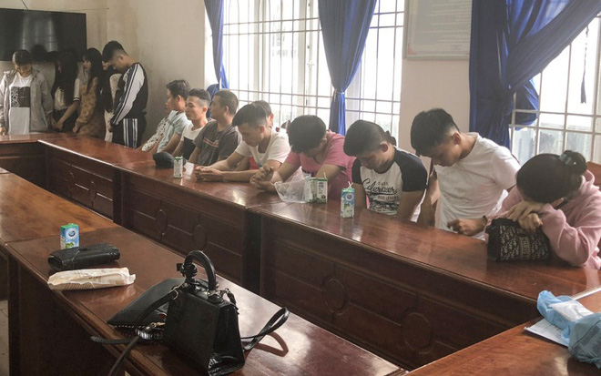 22 thanh niên dương tính với ma túy ở Quảng Nam