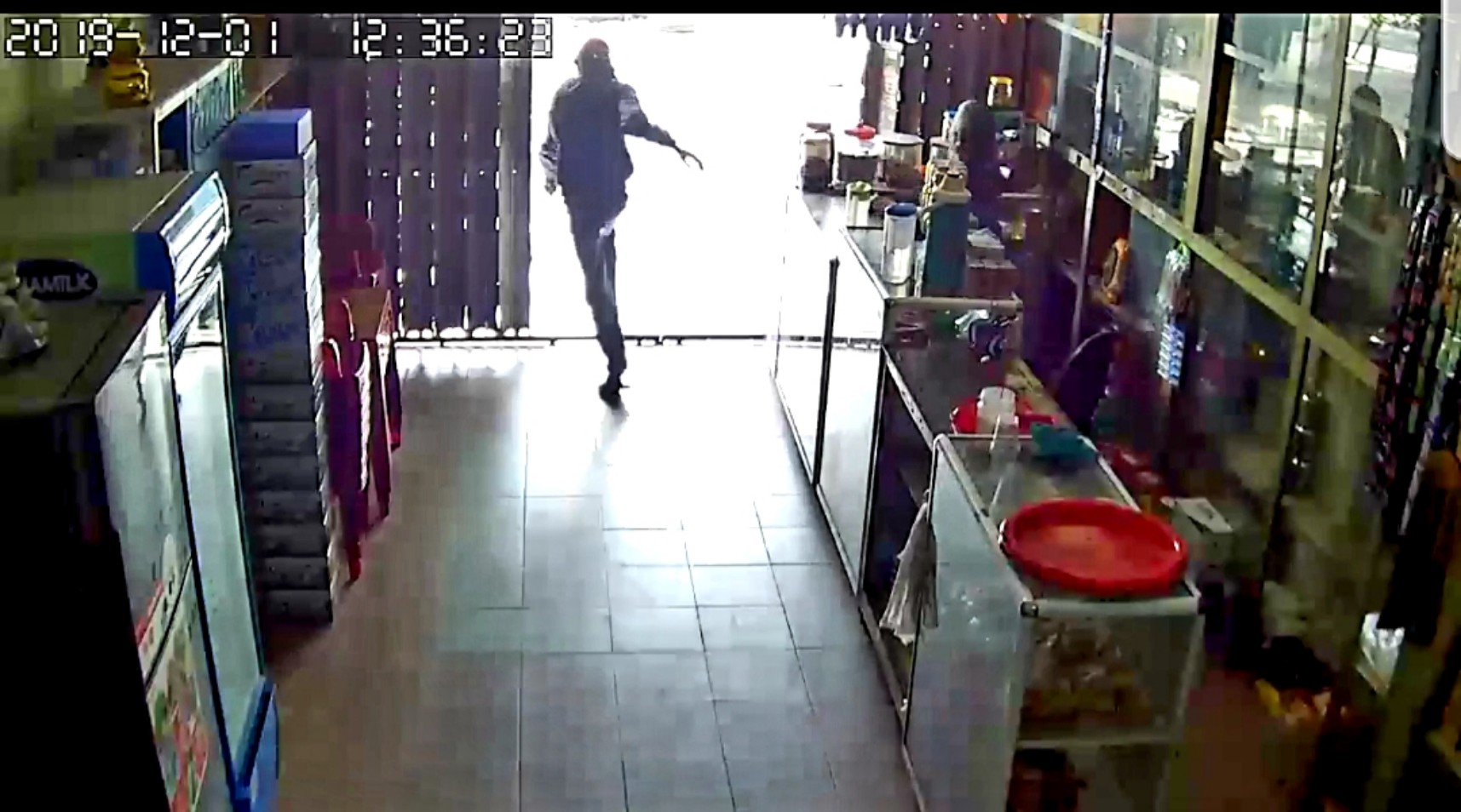 Hình ảnh trích xuất từ camera. (Ảnh: Lê Kông)