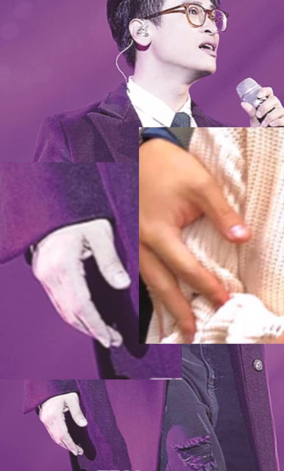 . Chưa hết, soi kỹ vào bàn tay đang ôm Phương Linh với bàn tay của Hà Anh Tuấn được fan zoom cận lên thì hoàn toàn giống hệt nhau.