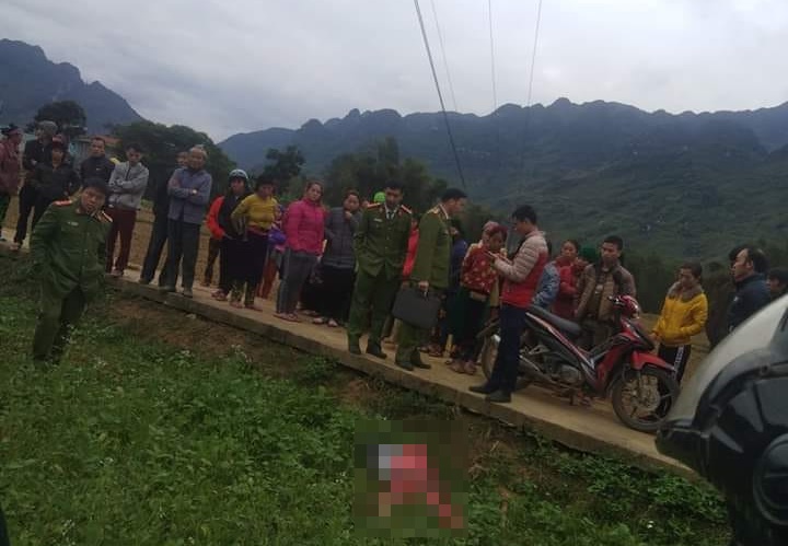 Hiện trường vụ việc.