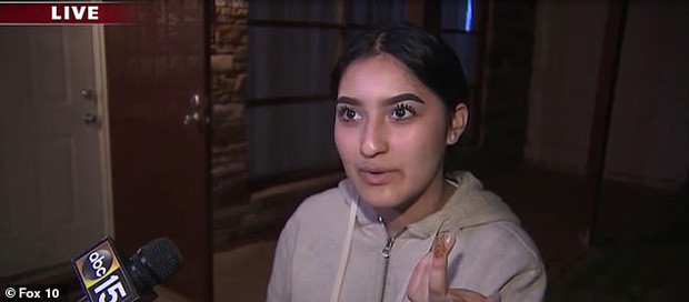 Yasmeen chia sẻ câu chuyện với báo đài.