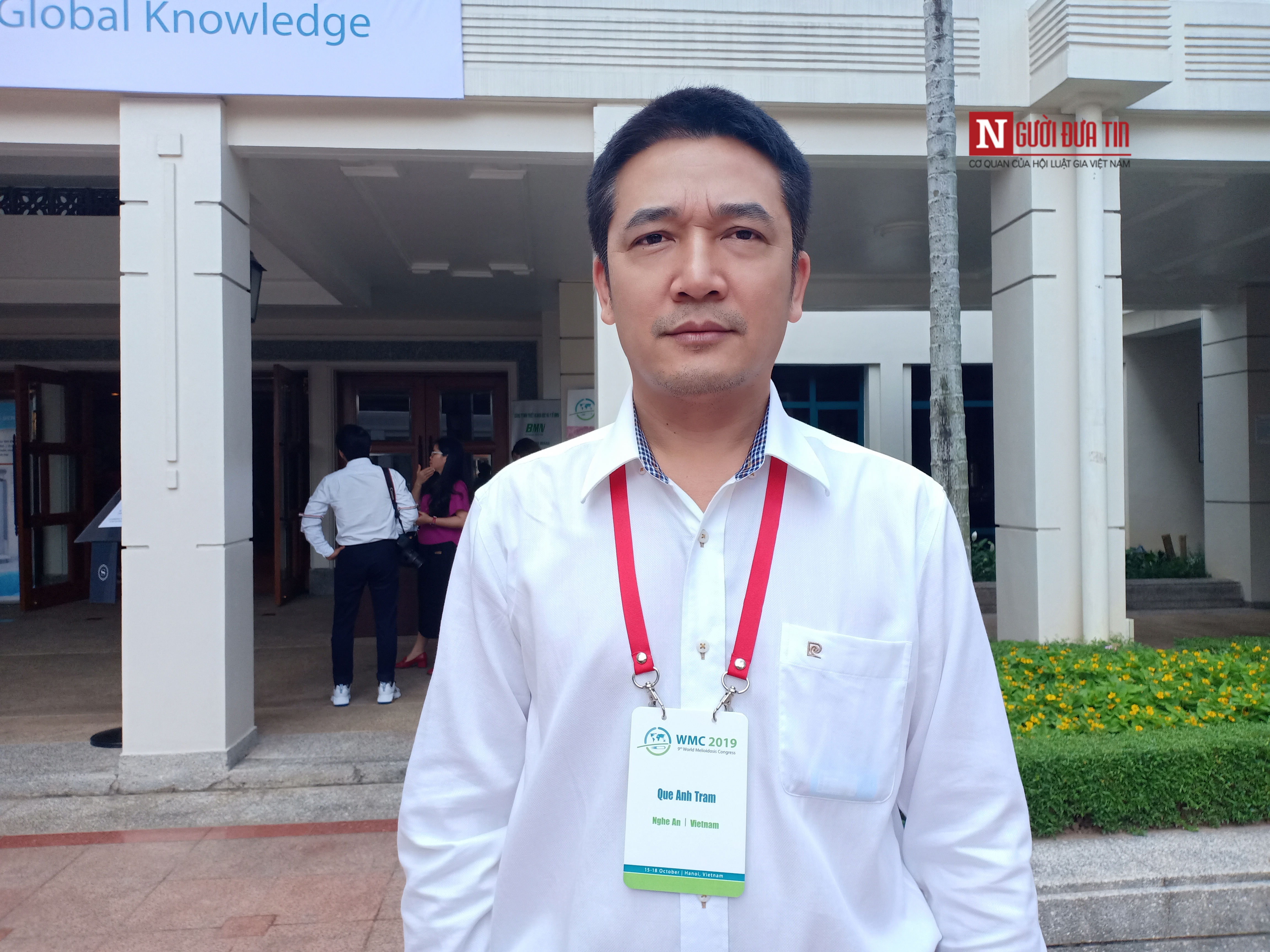 Bác sĩ Quế Anh Trâm, Trưởng khoa bệnh Nhiệt đới, bệnh viện đa khoa Nghệ An.