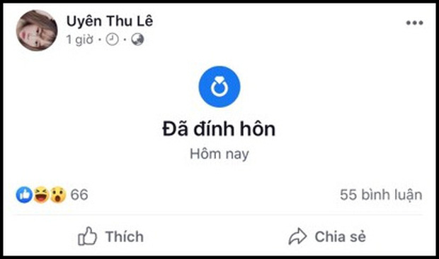 Bạn gái Văn Toản cũng không hẹn mà cùng làm điều tương tự.