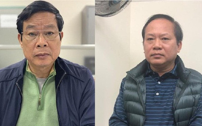 Hai ông Nguyễn Bắc Son và Trương Minh Tuấn.