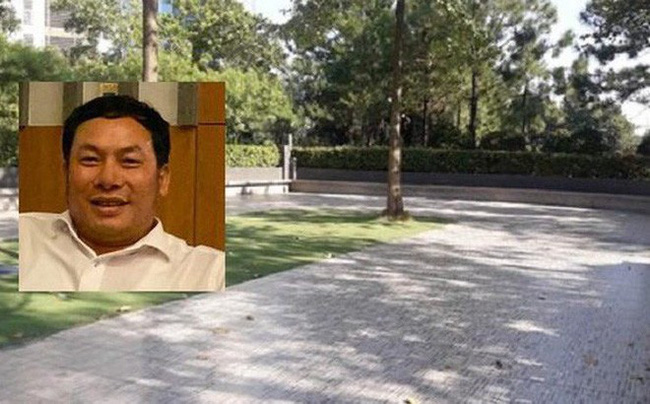 Ông Hà (ảnh nhỏ) và khu vực xảy ra vụ việc