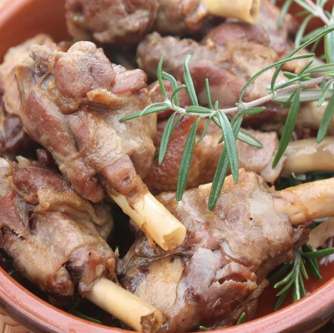 Món ngon từ thịt thỏ.