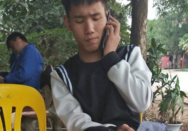 Đối tượng Nguyễn Văn Trung. (Ảnh: Sỹ Quyết)