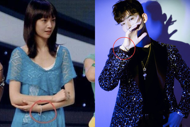 Đặc biệt, Trương Hàn đã bị phát hiện dùng đồ đôi với tình cũ.