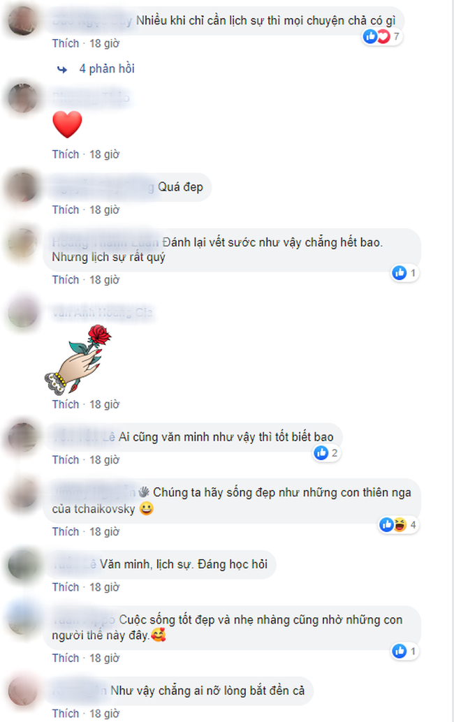 Nhiều lời khen ngợi của người dùng mạng gửi đến người có hành động đẹp sau khi gây ra lỗi này!