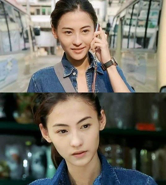 Trương Bá Chi nổi tiếng với nhan sắc đẹp tự nhiên.