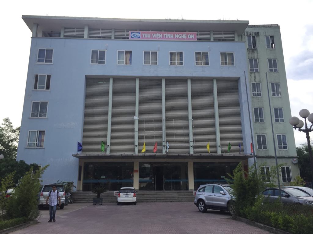 Thư viện tỉnh Nghệ An được xây dựng 40 tỷ đồng.