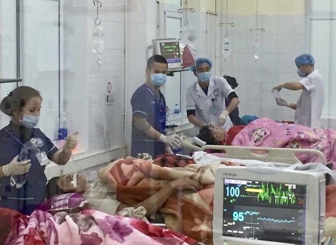 Các bệnh nhân vẫn đang được hồi sức tích cực