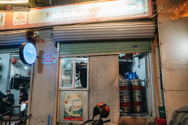 Các đại lý bia hơi ế ẩm dù là ngày cuối năm.