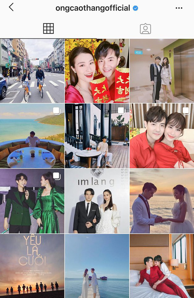 Sau kết hôn, trang cá nhân của Ông Cao Thắng chỉ toàn cập nhật những khoảnh khắc ý nghĩa và tình tứ của 2 vợ chồng