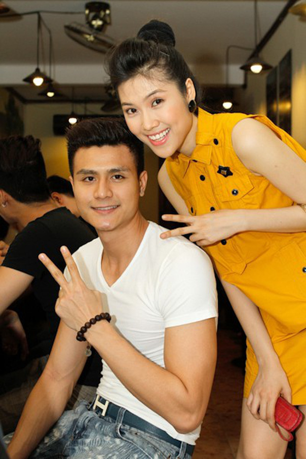 Cô từng có thời gian yêu siêu mẫu Vĩnh Thụy