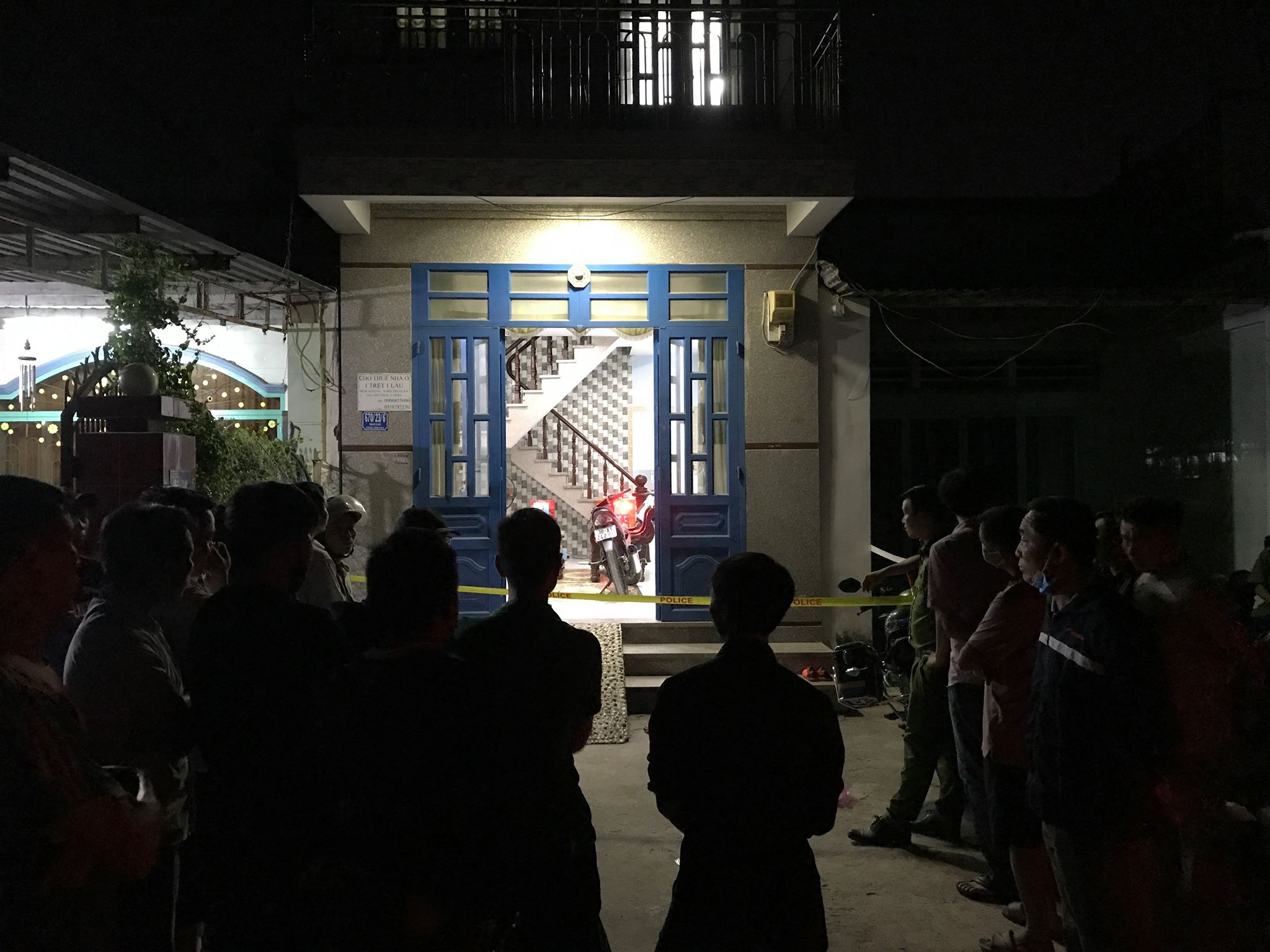 Căn nhà nơi xảy ra vụ việc.