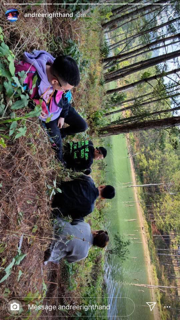 Andree hiện đang có mặt ở Đà Lạt, liệu có phải đến để chung vui cùng Tóc Tiên và Hoàng Touliver.