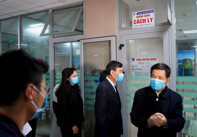 Khu vực buồng bệnh cách ly tại Khoa truyền nhiễm - Bệnh viện đa khoa tỉnh Thái Bình