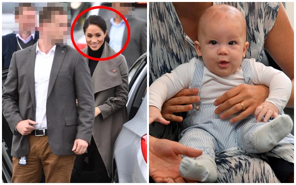 Meghan rời Canada về Anh để con trai lại một mình.