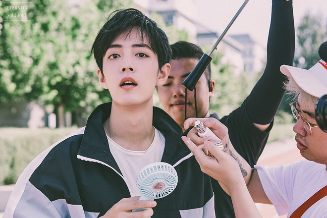 Những khoảnh khắc hậu trường...