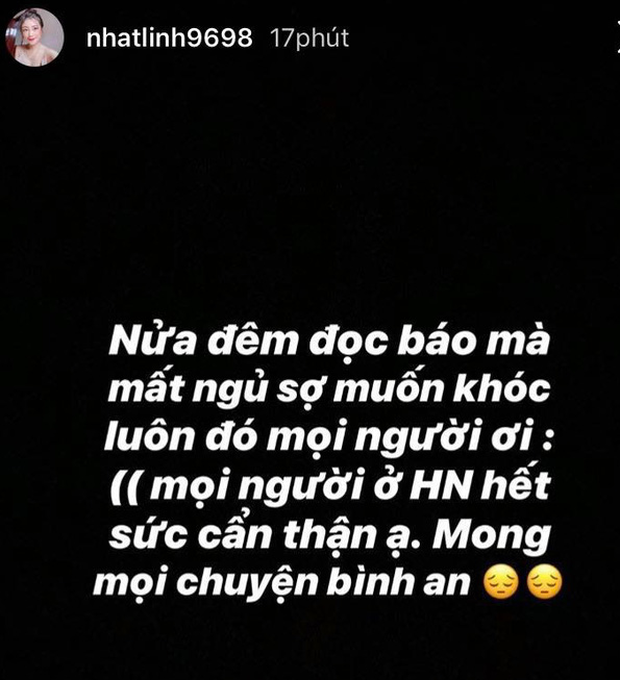 Ở Nghệ An, Nhật Linh - vợ Văn Đức hướng về Hà Nội với lời cầu chúc bình an trước cơn sốt dịch Covid-19.