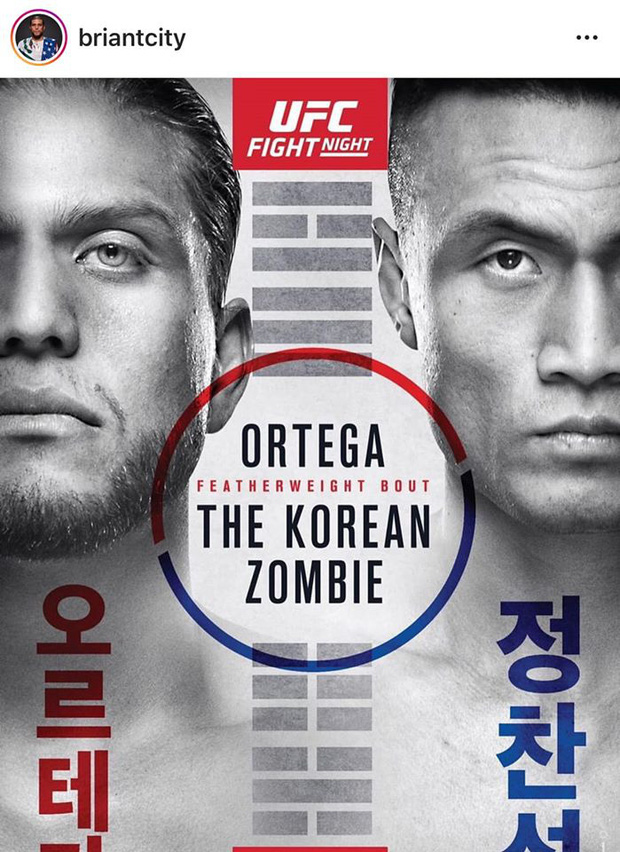 Brian thể hiện quyết tâm chiến thắng zoombie xứ Hàn bằng một bức ảnh trên Instagram.