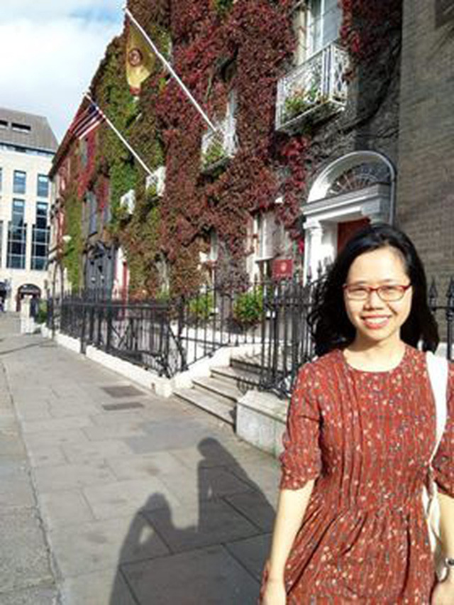 Cựu du học sinh Ireland mới trở về Việt Nam.