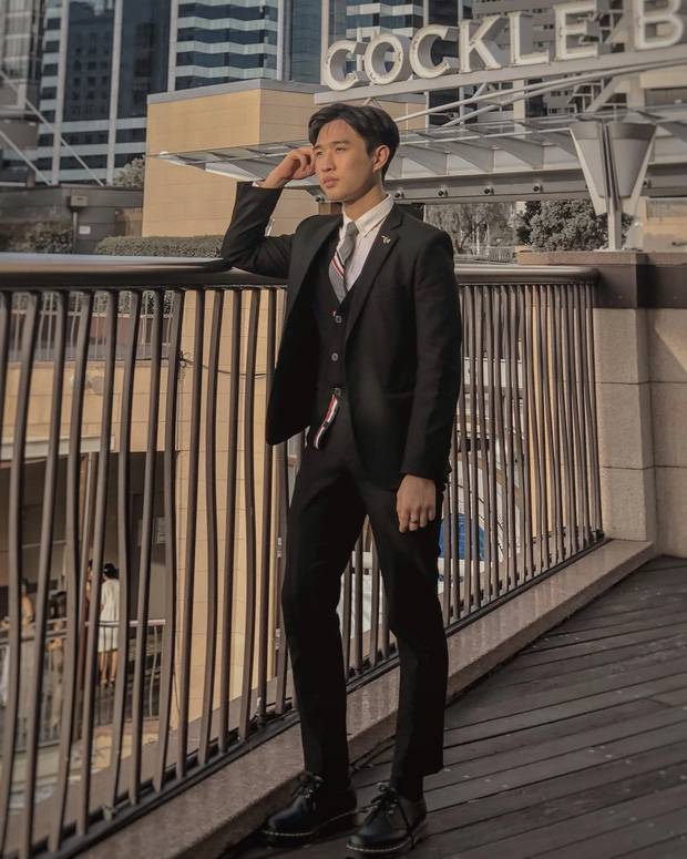 Louis Hoàng là du học sinh Úc