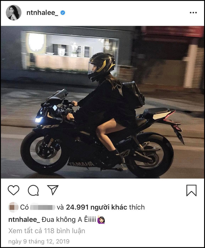 Những lần thả tim trước đây của Hưng Harry cho Nhật Lê đã không còn nữa, chỉ có thể là đã bị cô nàng block mà thôi.