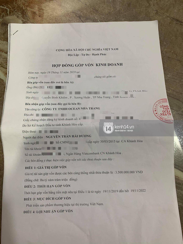 Pha Lê tung hợp đồng đầu tư 3,5 tỷ với Hoa hậu Hải Dương