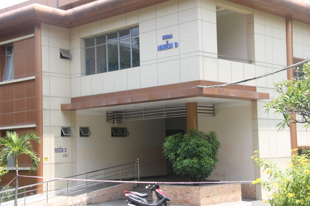 Nam phi công người Anh đang được điều trị tại Khoa Nhiễm D - BV Bệnh Nhiệt đới TP.HCM.