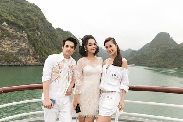 Phạm Quỳnh Anh và vợ chồng Đông Nhi - Ông Cao Thắng.