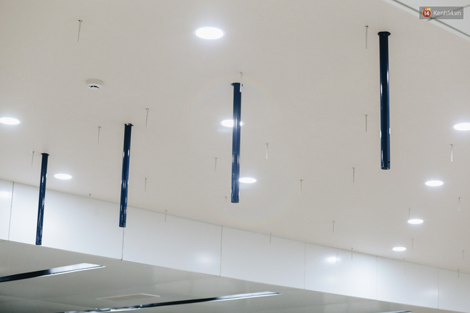 Mọi chi tiết của tầng ngầm B1 đã hoàn thành. 