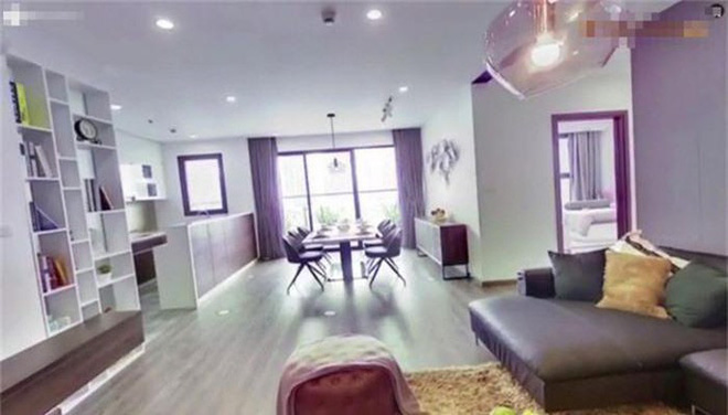 Trấn Thành và Hari Won cũng tậu được một căn hộ cao cấp rộng hơn 100 mét vuông, 3 phòng ngủ với giá hơn 7 tỷ tại Hà Nội.